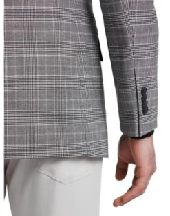 Men Clothing Store 13 Men Clothing Store -Men Clothing Store MW40 14GZ 64 AWEARNESS KENNETH COLE GRAY PLAID ALT1