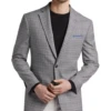 Awearness Kenneth Cole Gray Plaid Slim Fit Sport Coat 1 Awearness Kenneth Cole Gray Plaid Slim Fit Sport Coat -Men Clothing Store MW40 14GZ 64 AWEARNESS KENNETH COLE GRAY PLAID MAIN