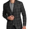 Joseph Abboud Modern Fit Sport Coat, Charcoal Plaid 2 Joseph Abboud Modern Fit Sport Coat, Charcoal Plaid -Men Clothing Store MW40 15ZR 66 JOSEPH ABBOUD CHARCOAL PLAID MAIN