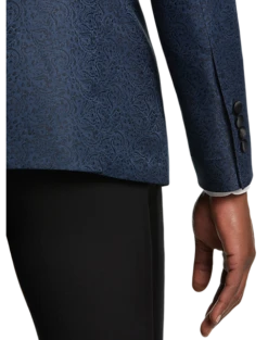 Men Clothing Store -Men Clothing Store MW40 160J 70 AFTER HOURS BLUE PAISLEY ALT1