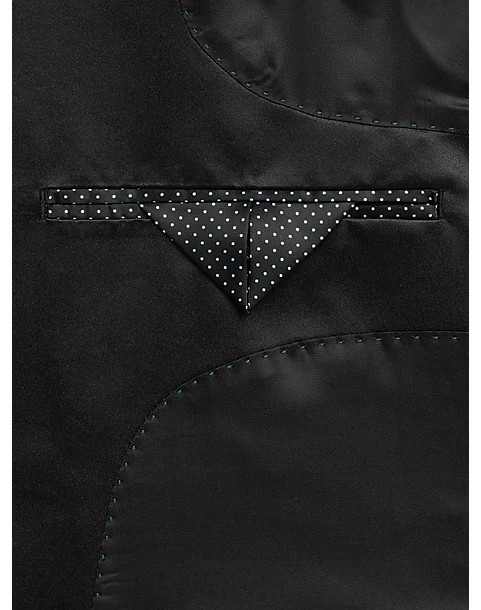 Egara Slim Fit Peak Lapel Dinner Jacket, Emerald Green Paisley 5 Egara Slim Fit Peak Lapel Dinner Jacket, Emerald Green Paisley - Image 3