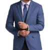 Michael Strahan Classic Fit Sport Coat, Blue Mini Houndstooth 1 Michael Strahan Classic Fit Sport Coat, Blue Mini Houndstooth -Men Clothing Store MW40 16GT 92 MICHAEL STRAHAN BLUE MINI HOUNDSTOOTH MAIN