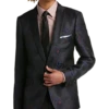 Paisley & Gray Slim Fit Dinner Jacket, Black, Navy & Burgundy Floral