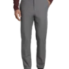 Lauren By Ralph Lauren Norton Classic Fit Stretch Dress Pants, Gray -Men Clothing Store MW40 22P5 04 LAUREN BY RALPH LAUREN GRAY MAIN 1