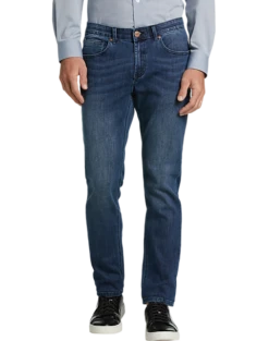 Black Bull Modern Fit 5-Pocket Jeans, Dark Wash
