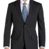 Pronto Uomo Platinum Executive Fit Suit Separates Coat, Black -Men Clothing Store MW40 3V96 02 PRONTO UOMO PLATINUM BLACK MAIN