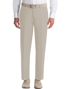 Lauren By Ralph Lauren Classic Fit Linen Suit Separates Pants, Tan
