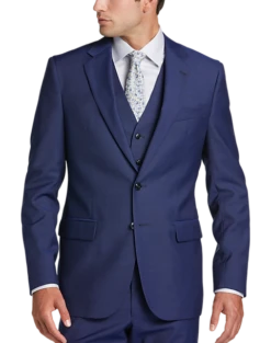 Joseph Abboud Modern Fit Suit Separates Coat, Blue -Men Clothing Store MW40 3VVC 14 JOSEPH ABBOUD BLUE ALT7