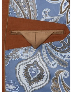 Tayion Classic Fit Suit Separates Coat, Rust -Men Clothing Store MW40 3W8W 18 TAYION RUST ALT2