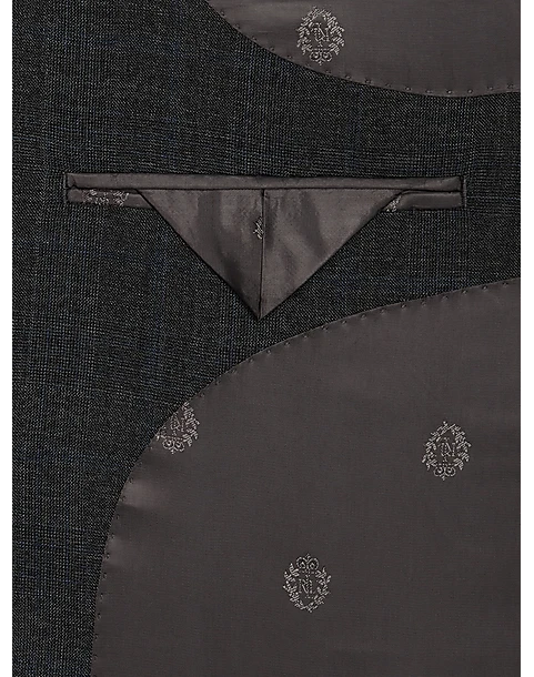 Lauren By Ralph Lauren Classic Fit Suit, Gray Plaid 6 Lauren By Ralph Lauren Classic Fit Suit, Gray Plaid - Image 4