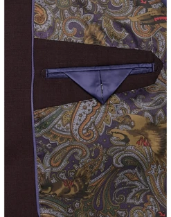 Tayion Classic Fit Suit Separates Coat, Wine Plum 9 Tayion Classic Fit Suit Separates Coat, Wine Plum -Men Clothing Store MW40 3X60 07 TAYION WINE PLUM PURPLE ALT2