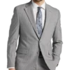 Michael Strahan Classic Fit Suit Gray Stripe -Men Clothing Store MW40 3X9W 34 MICHAEL STRAHAN GRAY STRIPE MAIN