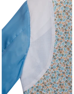 Egara Skinny Fit Suit Separates Coat, Light Blue Plaid -Men Clothing Store MW40 3XGM 15 EGARA ORANGE LT BLUE PLAID ALT4