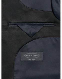 Pronto Uomo Platinum Modern Fit Notch Lapel Suit Separates Tuxedo Jacket, Navy -Men Clothing Store MW40 3XHM 01 PRONTO UOMO PLATINUM NAVY FORMAL ALT2