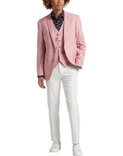 Paisley & Gray Slim Fit Suit Separates, Pink Carnation -Men Clothing Store MW40 3XK0 45 PAISLEY GRAY PINK CARNATION ALT5