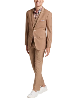 Paisley & Gray Slim Fit Suit Separates Coat, Nutmeg -Men Clothing Store MW40 3XLA 08 PAISLEY GRAY NUTMEG ALT9