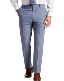 Awearness Kenneth Cole Modern Fit Suit, Light Blue -Men Clothing Store MW40 3XMX 15 AWEARNESS KENNETH COLE LIGHT BLUE ALT2