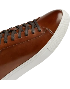 Joseph Abboud Adriano Sneakers, Cognac -Men Clothing Store MW40 41ZY 05 JOSEPH ABBOUD COGNAC ALT3 1