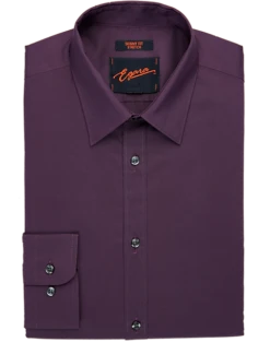 Egara Skinny Fit Dress Shirt, Plum