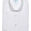 &Collar Pacific Slim Fit Stain-Resistant Short Sleeve Dress Shirt, White