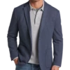 Michael Strahan Modern Fit 2 Button Soft Jacket, Blue 2 Michael Strahan Modern Fit 2 Button Soft Jacket, Blue -Men Clothing Store MW40 6KMF 14 MICHAEL STRAHAN BLUE MAIN