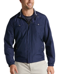 Con.Struct Modern Fit Hybrid Jacket, Navy