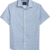 Egara Slim Fit Sport Shirt, Blue Jellycat Print 1 Egara Slim Fit Sport Shirt, Blue Jellycat Print -Men Clothing Store MW40 6MZJ 14 EGARA BLUE MAIN