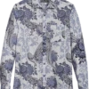 Paisley & Gray Slim Fit Spread Collar Sport Shirt, Blue Baroque Pheasant -Men Clothing Store MW40 6ND3 14 PAISLEY GRAY MED BLUE MAIN