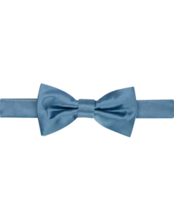 Egara Pre-Tied Formal Bow Tie, Soft Chambray