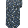 Joseph Abboud Narrow Tie, Navy & Blue Floral -Men Clothing Store MW40 8W7E 04 JOSEPH ABBOUD NVY BLU MAIN