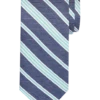 Egara Narrow Tie, Denim & Sage Stripe -Men Clothing Store MW40 8WFC 43 EGARA GREEN MAIN