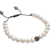 Pronto Uomo Bracelet, White Pearl -Men Clothing Store MW40 8Y3W 19 PRONTO UOMO WHITE MAIN